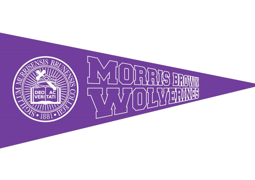 Morris Brown College Pennant