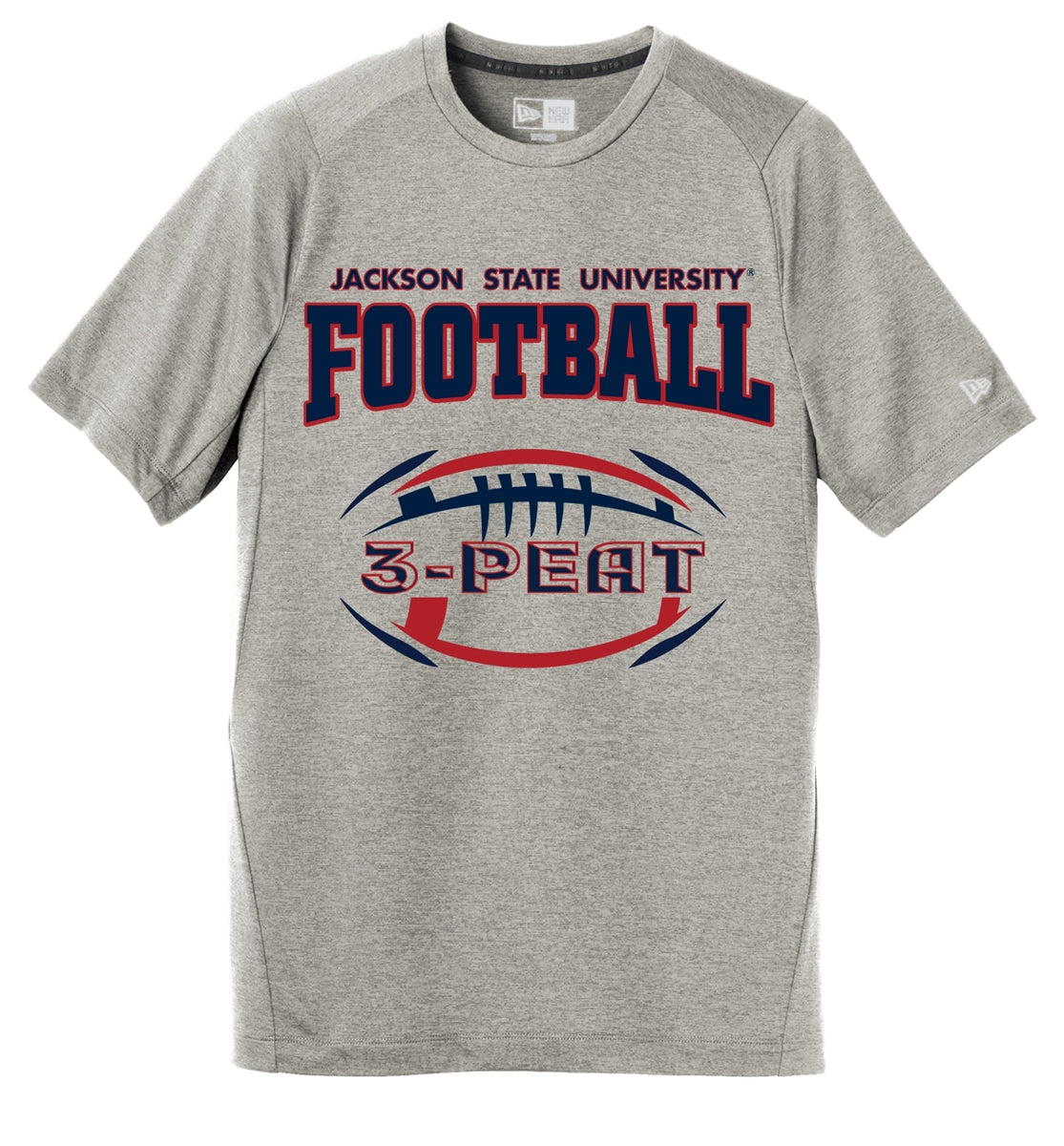 JSU Football 3-Peat Performance Tee