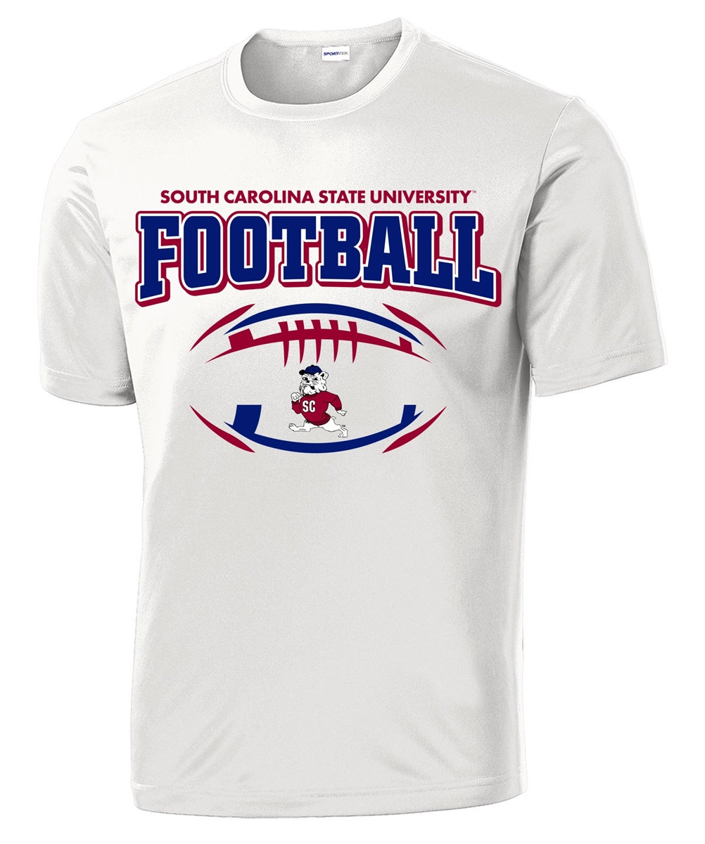 SC State Football Performance Tee