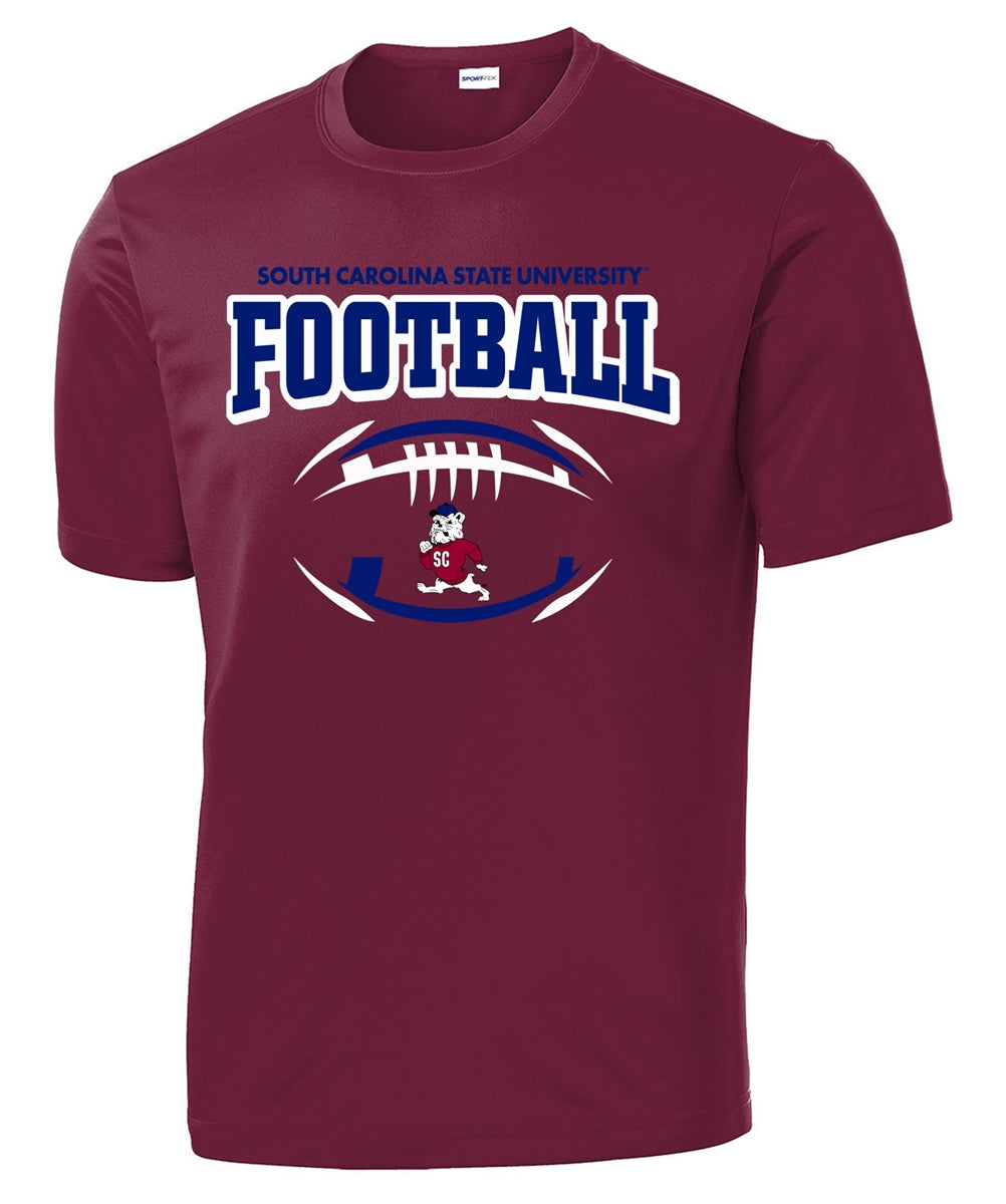 SC State Football Performance Tee