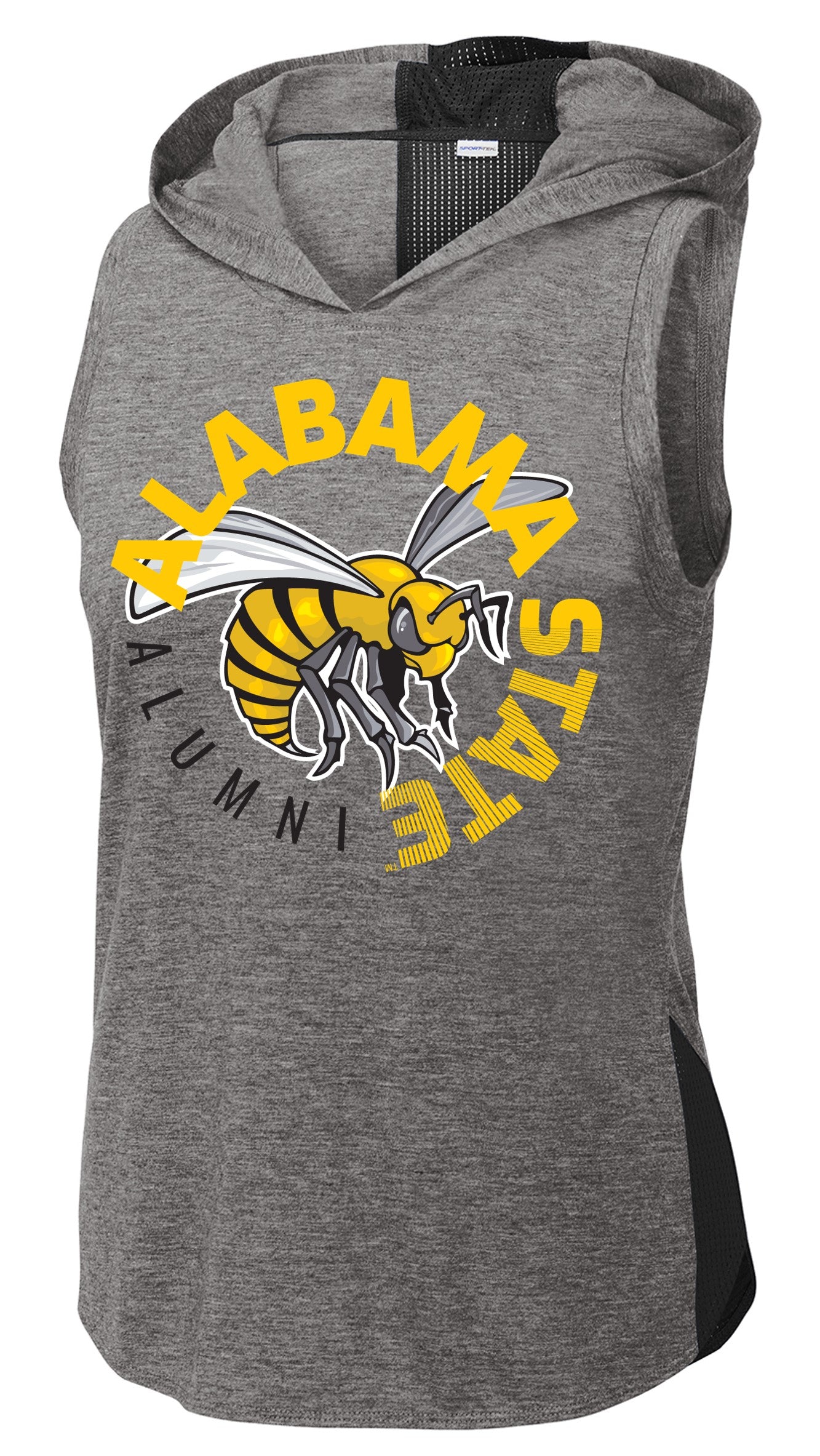 Alabama State University Ladies Wicking Draft Hoodie Tank