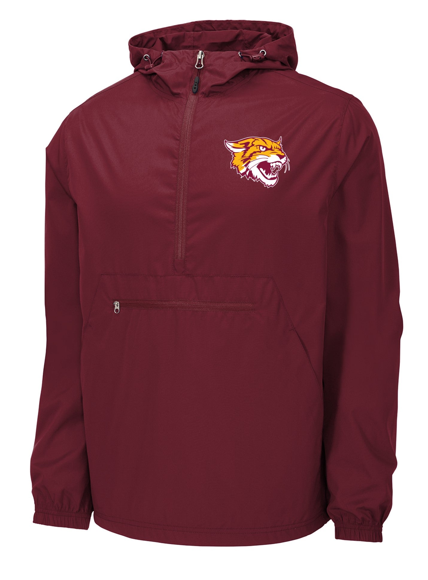 Bethune-Cookman University Packable Anorak (Wildcat Logo)