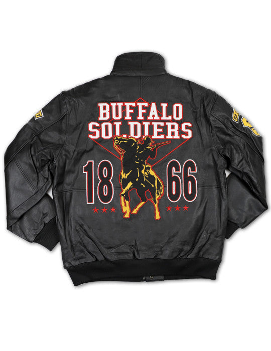 BUFFALO SOLDIERS LEATHER JACKET