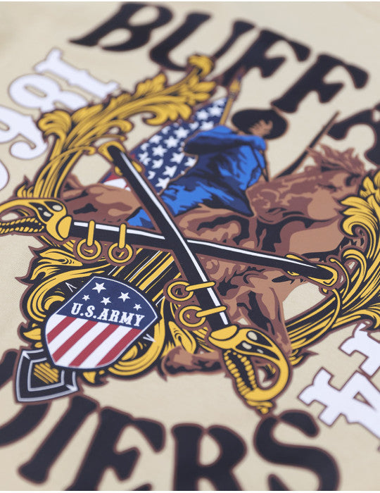 BUFFALO SOLDIERS LONG SLEEVE TEE