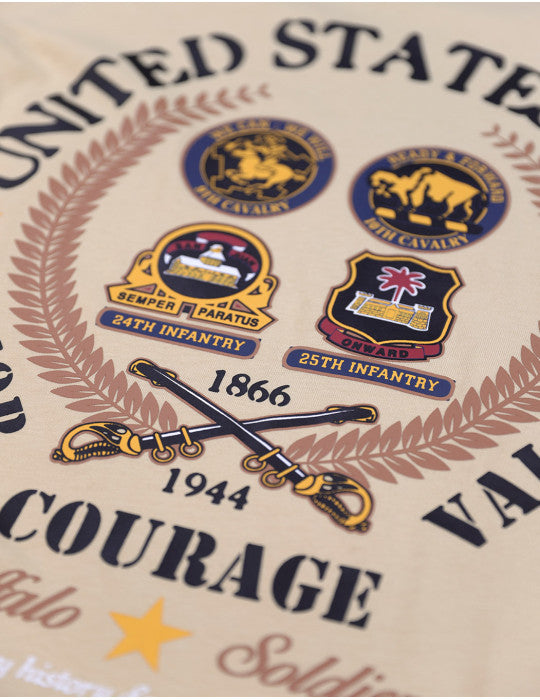 BUFFALO SOLDIERS LONG SLEEVE TEE