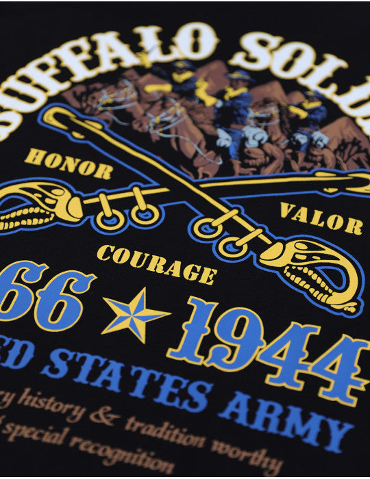 BUFFALO SOLDIERS LONG SLEEVE TEE