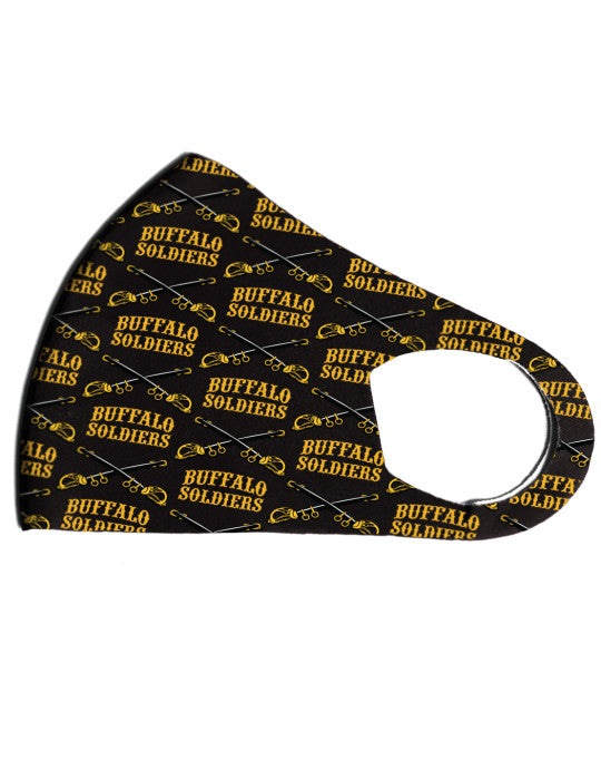BUFFALO SOLDIERS SUMMER BREATHABLE 3-D FACE MASK