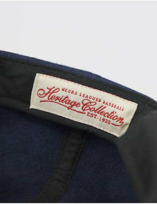 NEW YORK BLACK YANKEES HERITAGE COTTON SNAPACK CAP