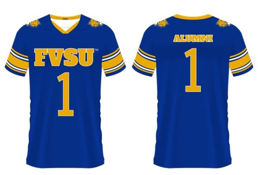 FORT VALLEY STATE UNIVERSITY REPLICA FOOTBALL JERSEY