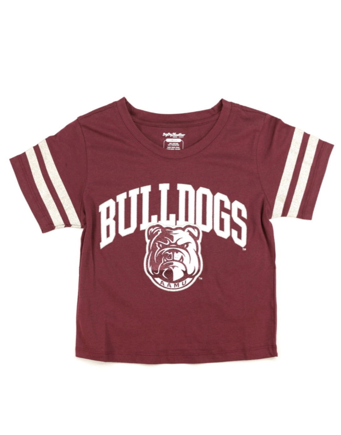ALABAMA A&M CROPPED TEE