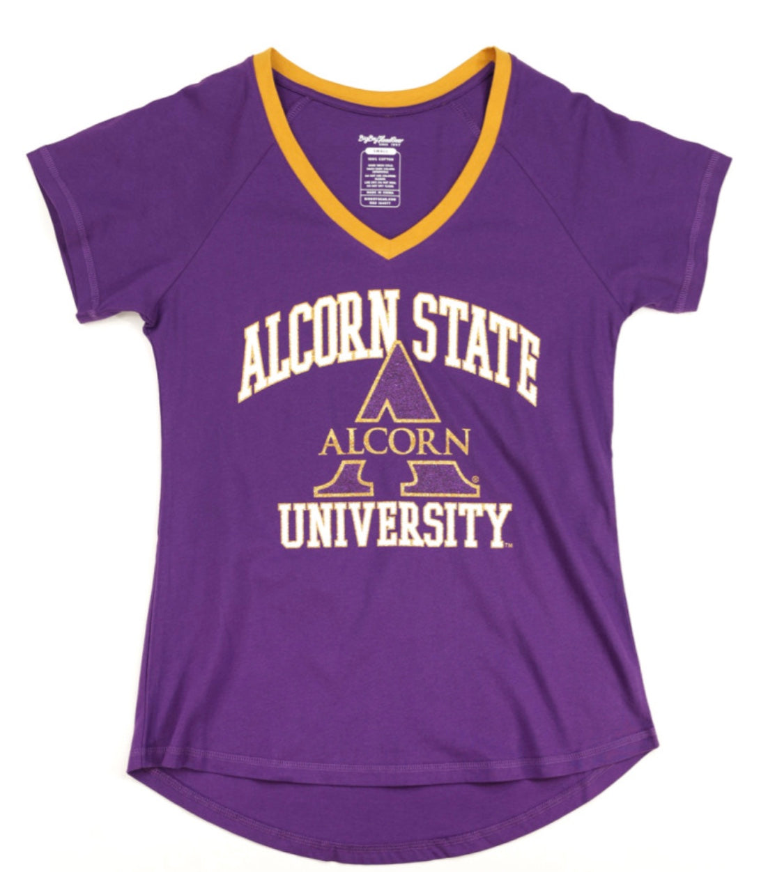 ALCORN STATE V-NECK TEE
