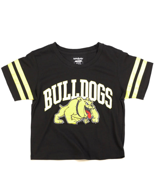 BOWIE STATE CROPPED TEE