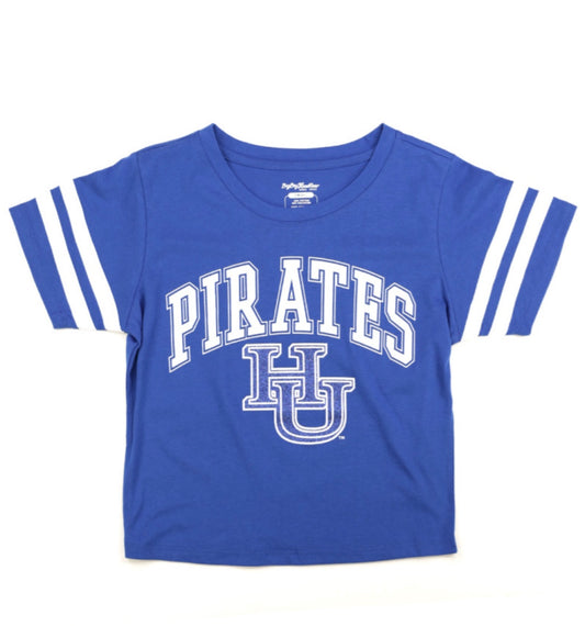 HAMPTON UNIVERSITY CROPPED TEE