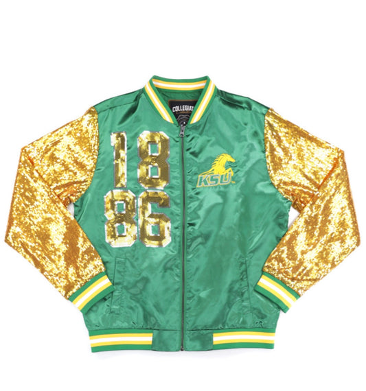 KENTUCKY STATE SATIN JACKET