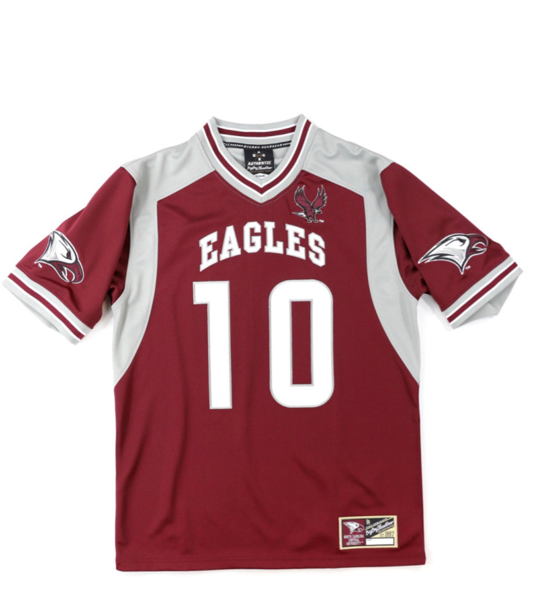 NORTH CAROLINA CENTRAL FOOTBALL JERSEY