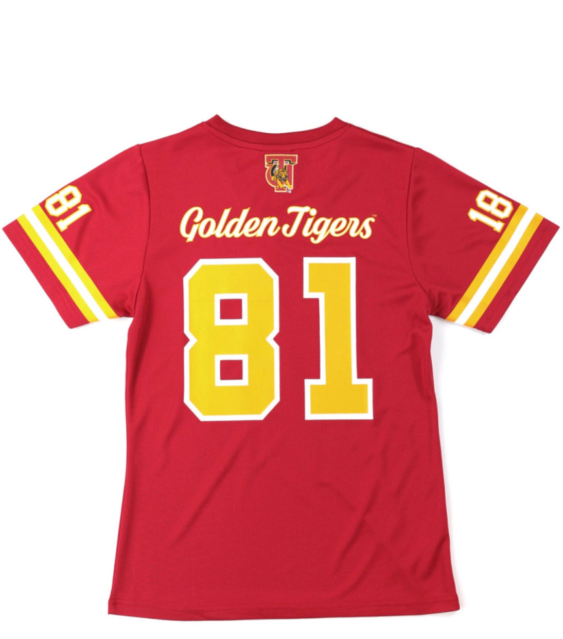 WOMEN'S TUSKEGEE UNIVERSITY FOOTBALL JERSEY TEE