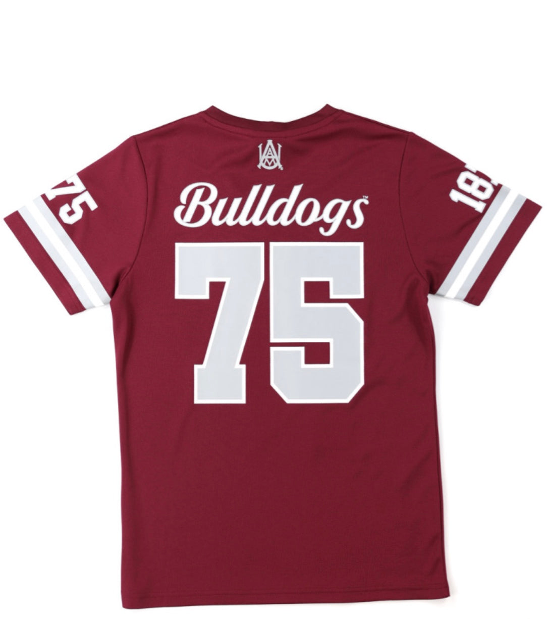 WOMEN'S ALABAMA A&M FOOTBALL JERSEY TEE
