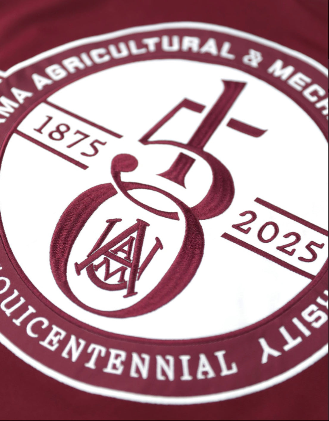 ALABAMA A&M 150TH ANNIVERSARY FOOTBALL JERSEY