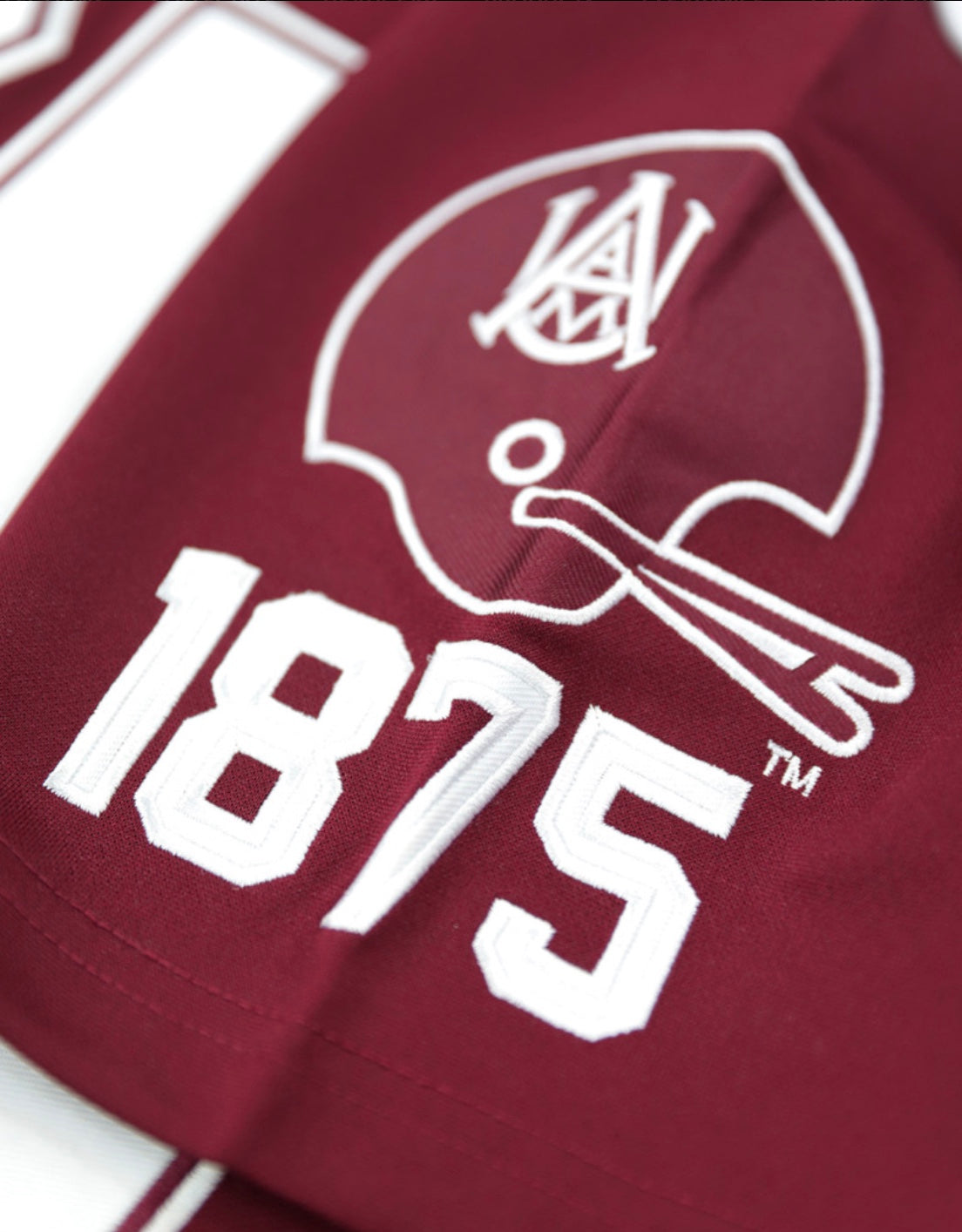 ALABAMA A&M 150TH ANNIVERSARY FOOTBALL JERSEY