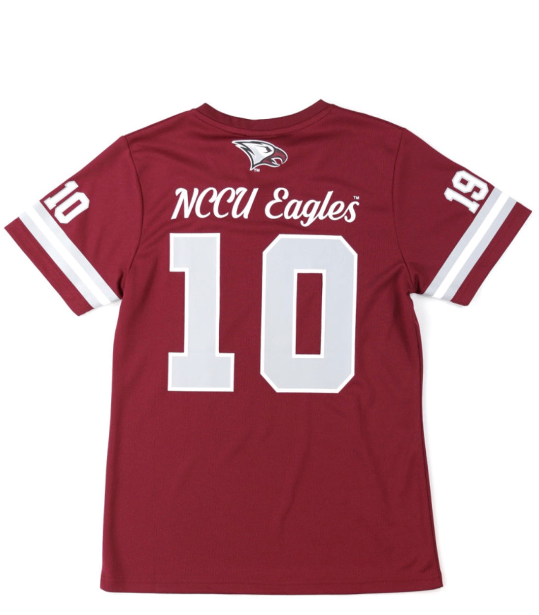 WOMEN'S NORTH CAROLINA CENTRAL FOOTBALL JERSEY TEE
