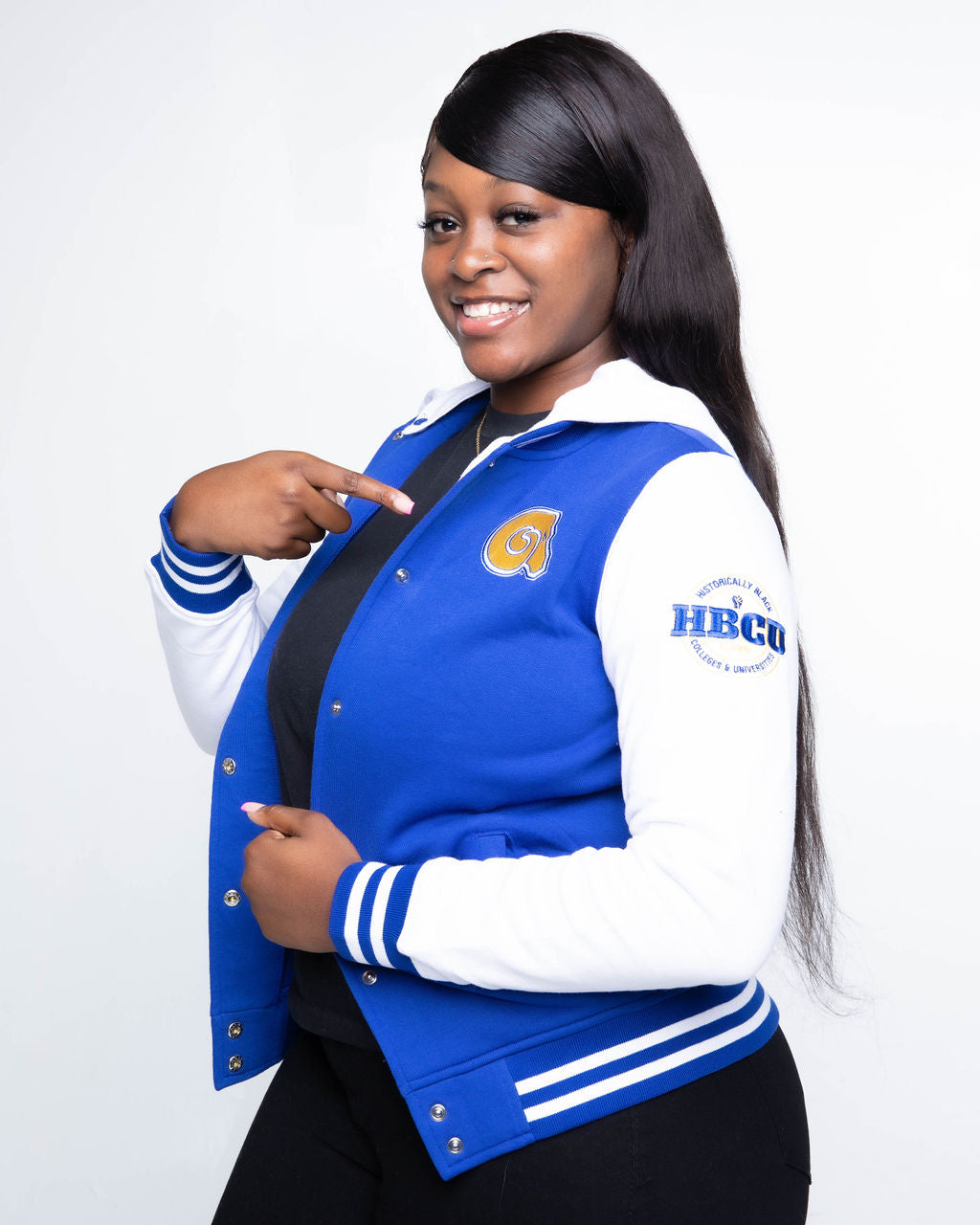 Albany State University L-Style Ladies Varsity Jacket