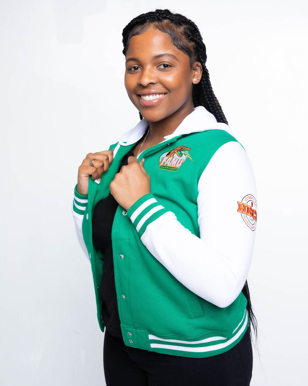 FAMU L-Style Ladies Varsity Jacket (HBCU Ed)