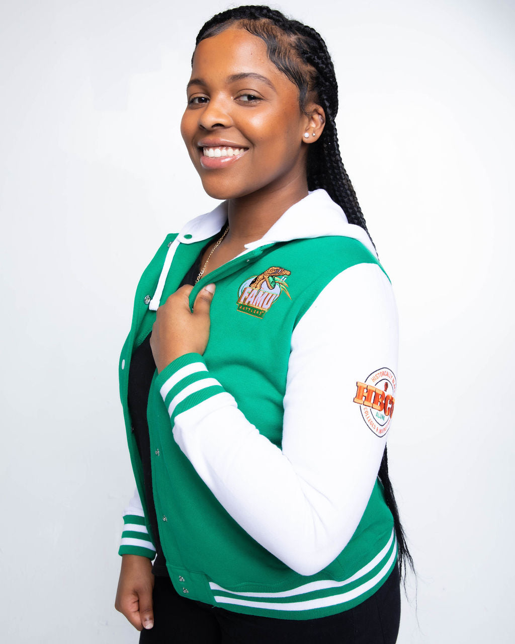 FAMU L-Style Ladies Varsity Jacket (HBCU Ed)