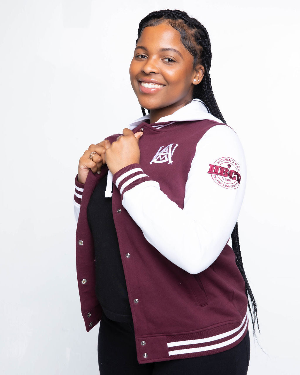 AAMU Ladies L-Style Varsity Jacket