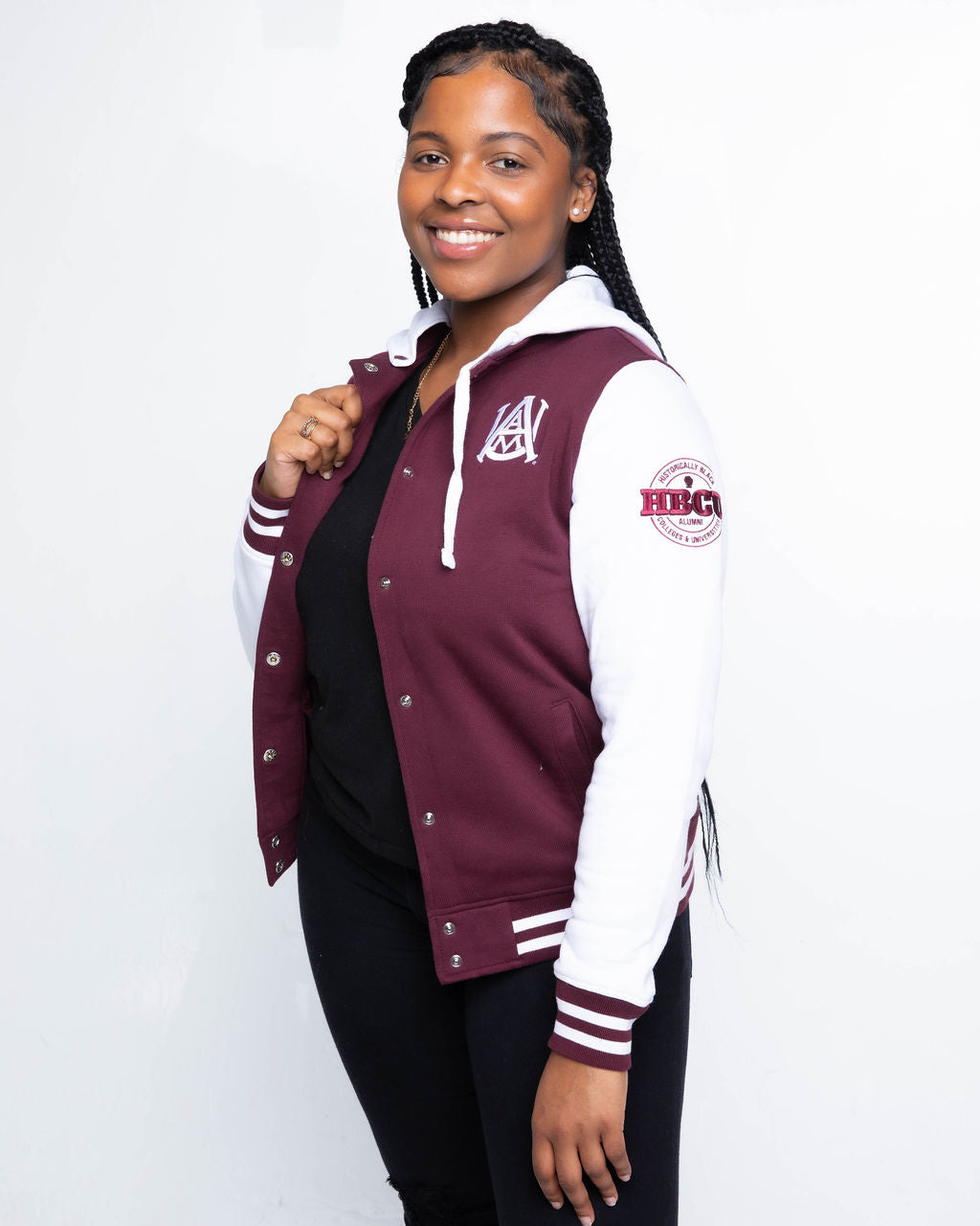 AAMU Ladies L-Style Varsity Jacket