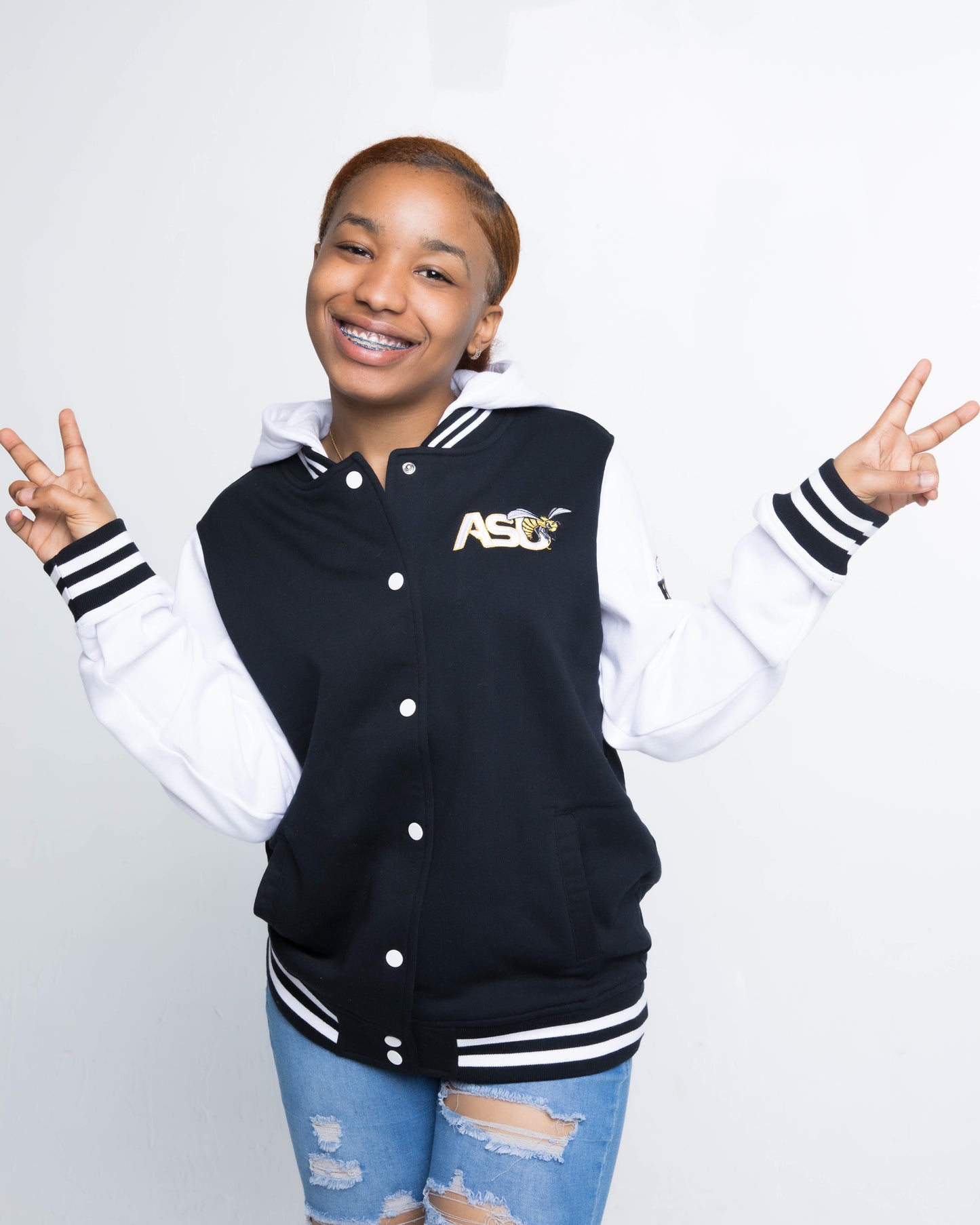 Alabama State University Vintage L-Style Ladies Jacket