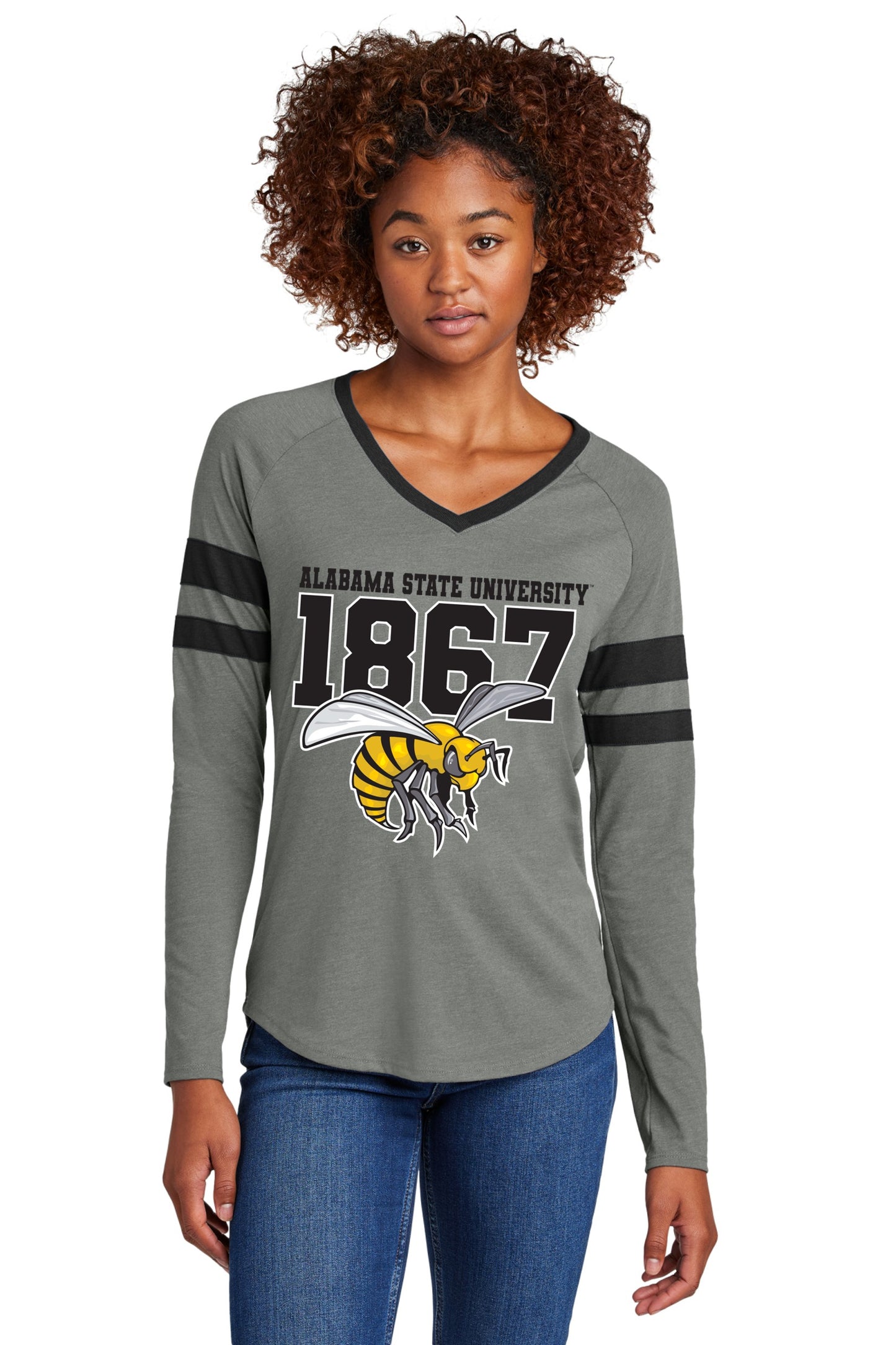 Alabama State University Deluxe Ladies Top