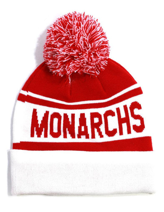 KANSAS CITY MONARCHS BEANIE_RED/WHT
