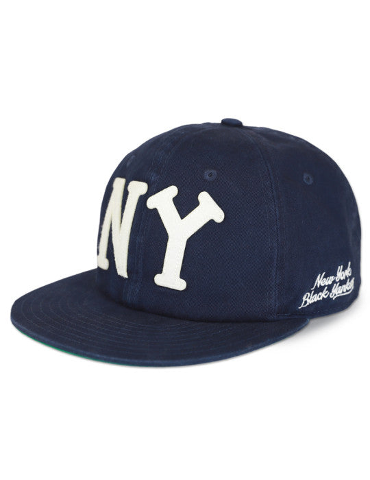 NEW YORK BLACK YANKEES HERITAGE COTTON SNAPACK CAP