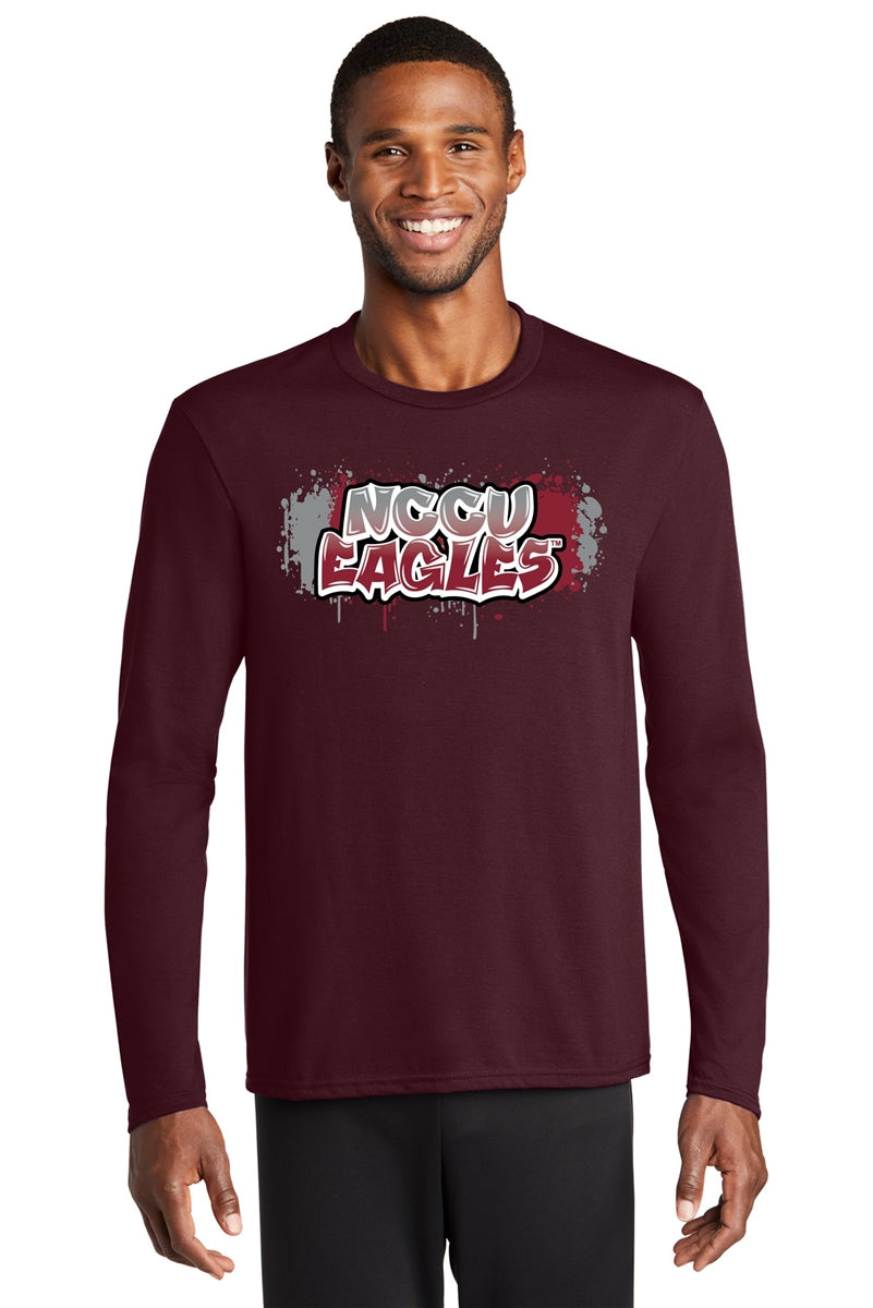 North Carolina Central University Graffiti Tee (Long Sleeve)