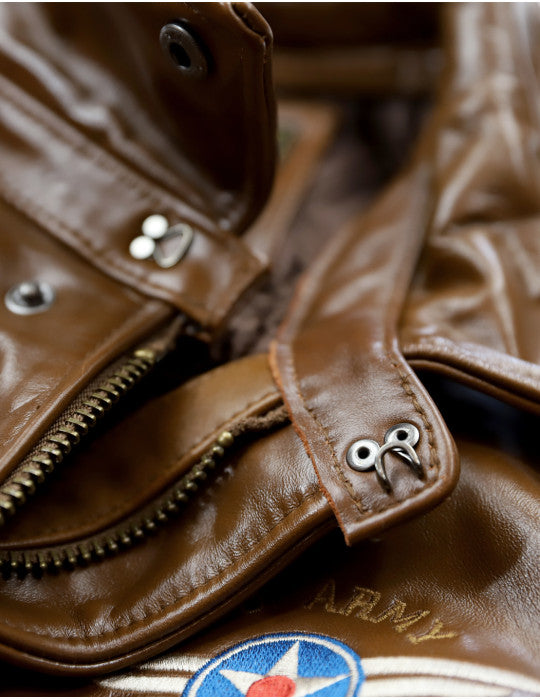 TUSKEGEE AIRMEN LEATHER JACKET