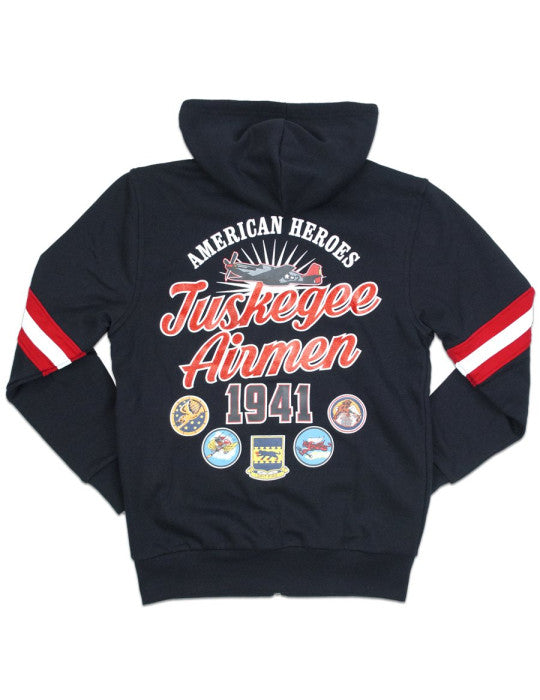 TUSKEGEE AIRMEN ZIP UP HOODIE