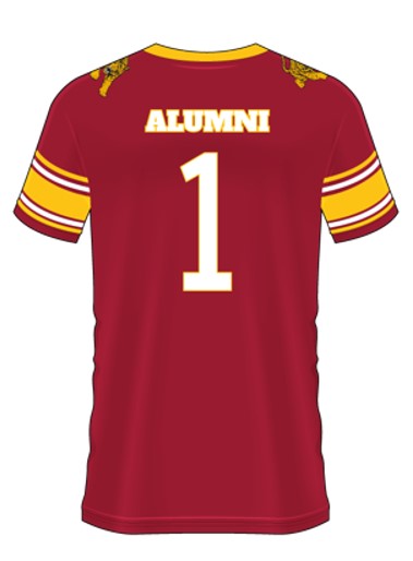 TUSKEGEE UNIVERSITY REPLICA FOOTBALL JERSEY
