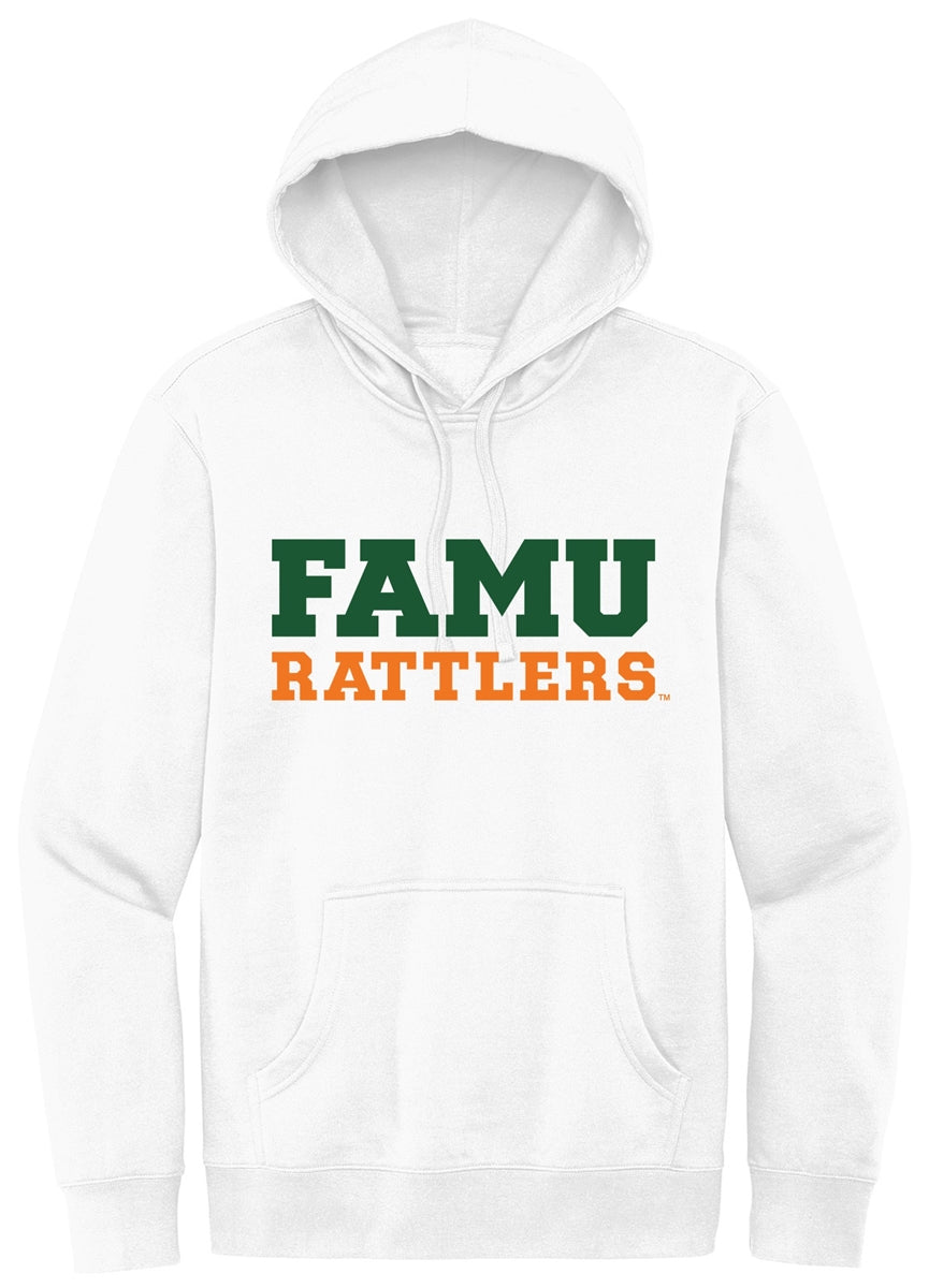FLORIDA A&M CLASSIC SOLID HOODIE (White)