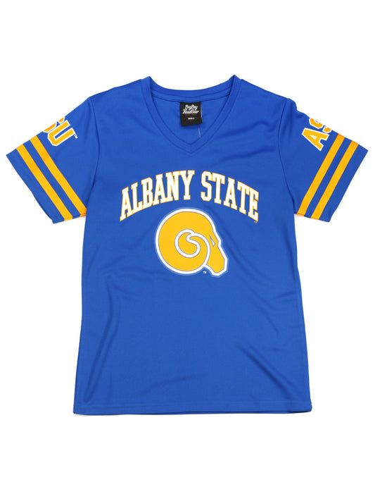 WOMEN'S ALBANY STATE FOOTBALL JERSEY TEE