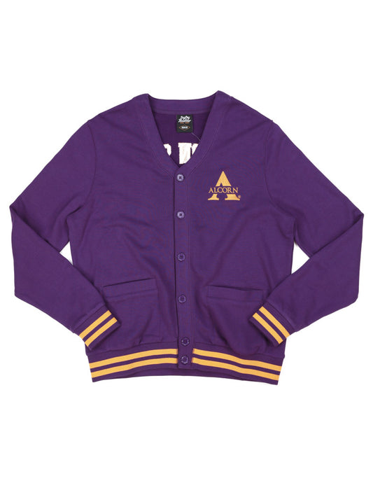 ALCORN STATE MEN'S CARDIGAN