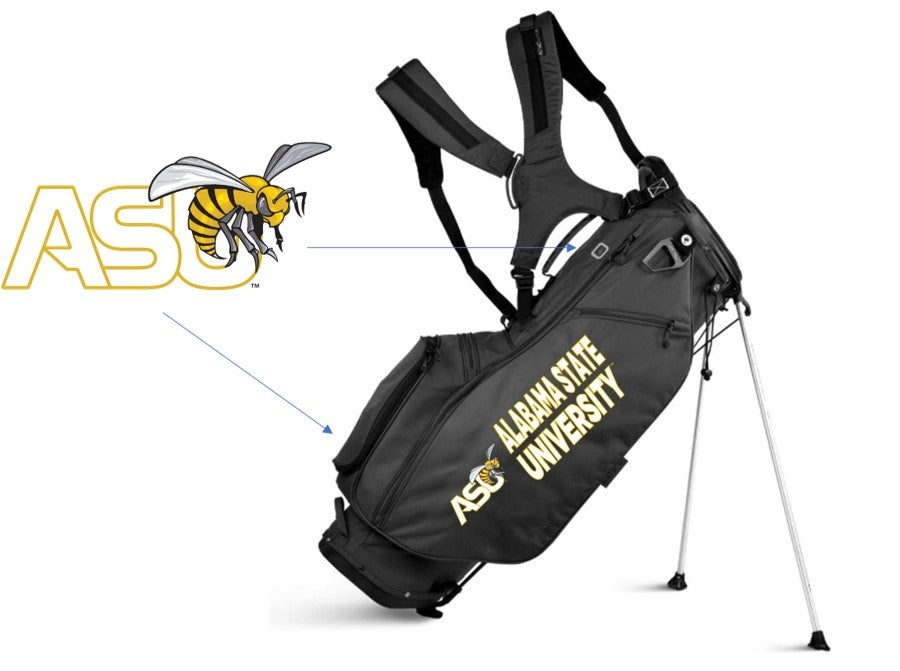 Alabama State University Deluxe Golf Bag