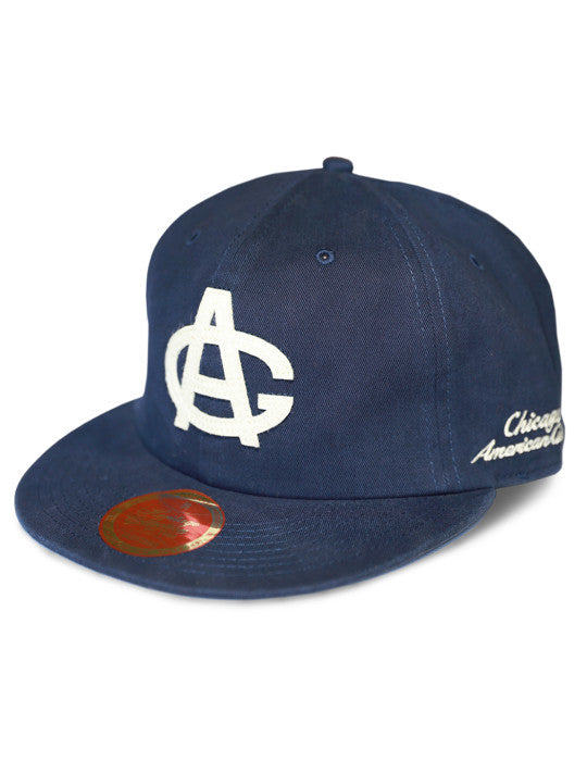 CHICAGO AMERICAN GIANTS HERITAGE COTTON SNAPACK CAP