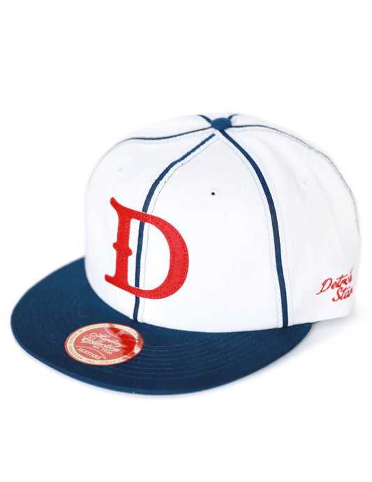 DETROIT STARS HERITAGE COTTON SNAPBACK CAP
