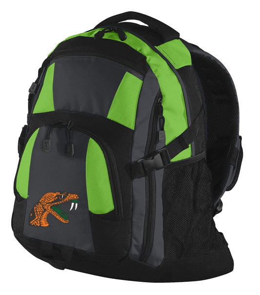 FAMU Strike-Gear Neon Backpack