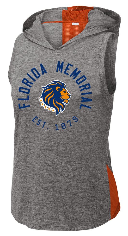 Florida Memorial University Ladies Wicking Draft Hoodie Tank