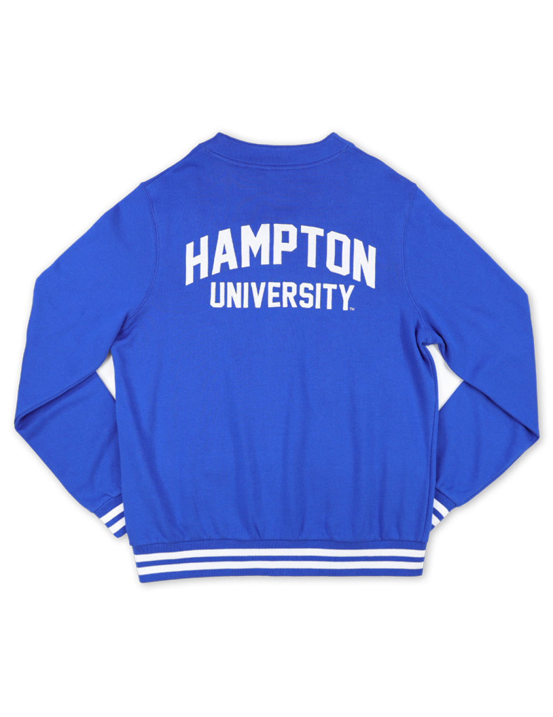 HAMPTON UNIVERSITY MEN'S CHENILLE YEAR CARDIGAN