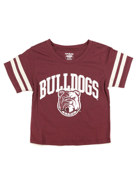 ALABAMA A&M CROPPED TEE