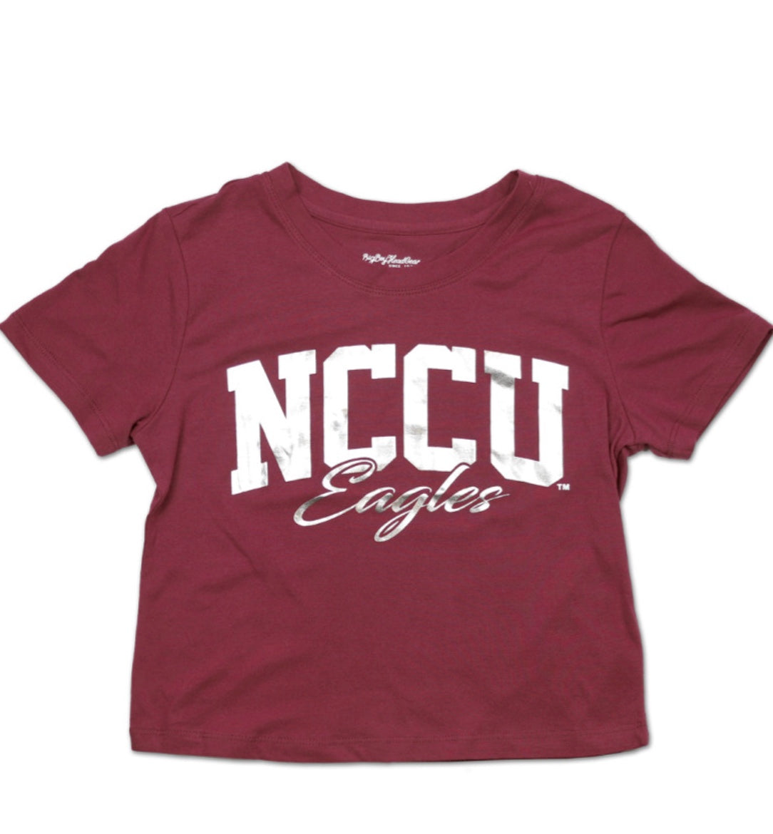 NORTH CAROLINA CENTRAL CROPPED TEE
