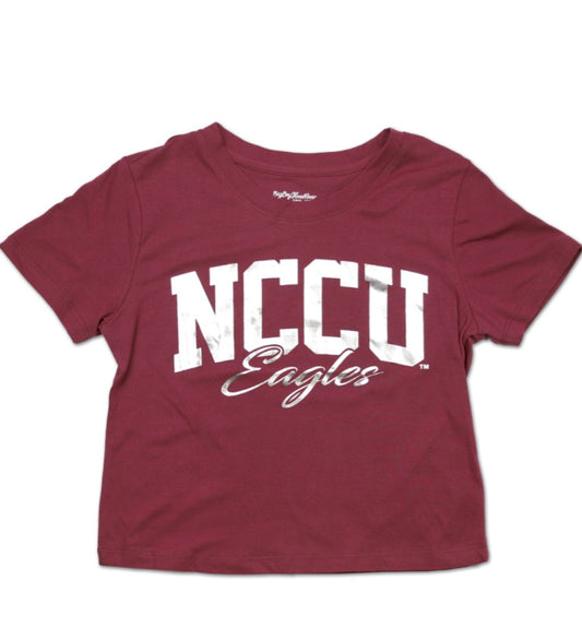 NORTH CAROLINA CENTRAL CROPPED TEE