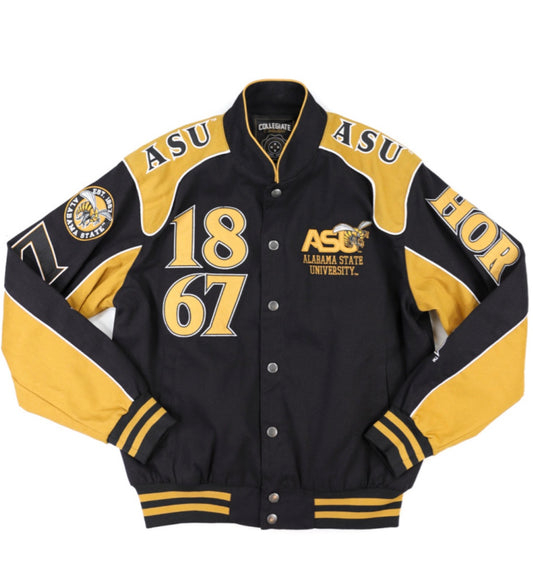 ALABAMA STATE RACING TWILL JACKET